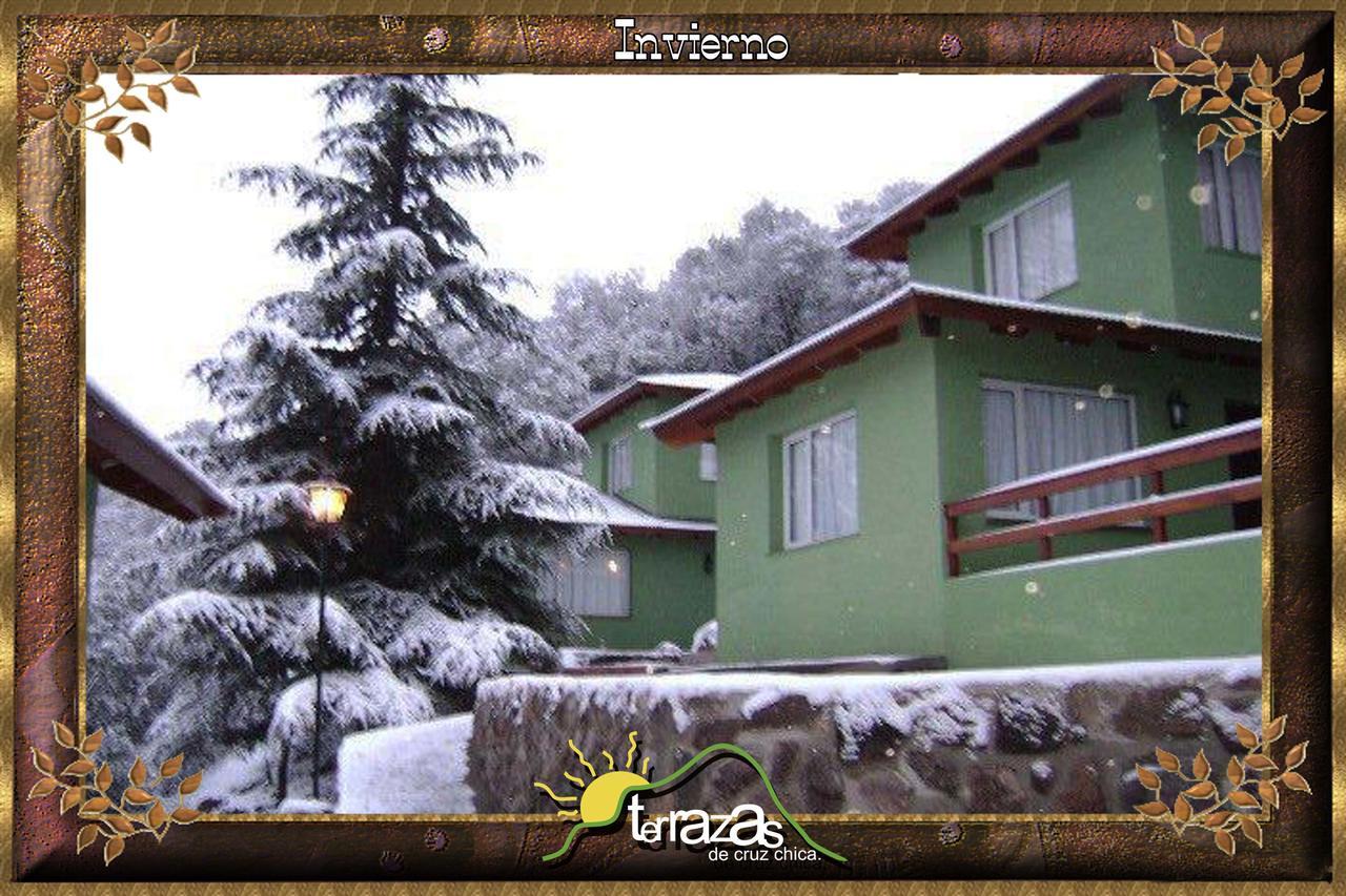 Terrazas De Cruz Chica. Villa La Cumbre Exteriör bild